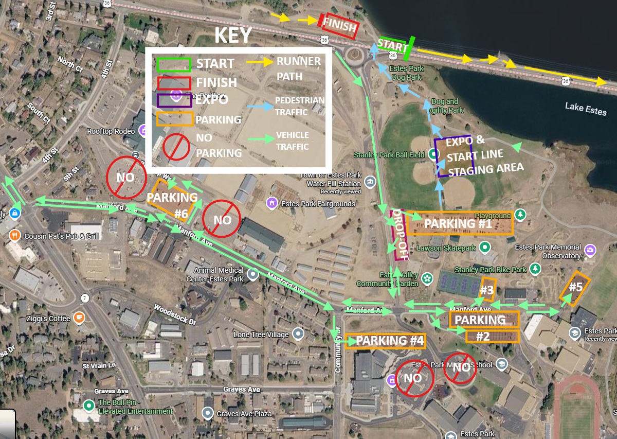 Parking map