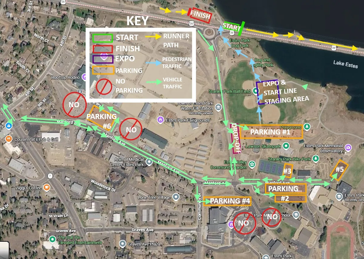 Parking map