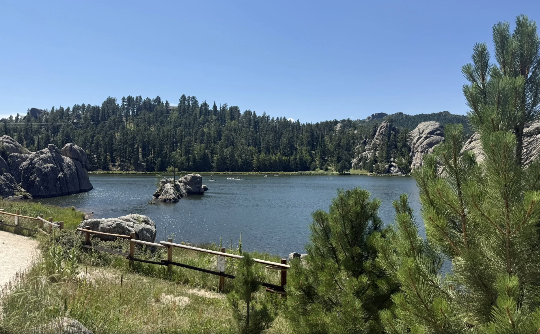 Sylvan Lake Shore trail photo